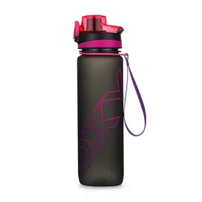OXY LiFE Flasche 1000 ml Schwarz Pink